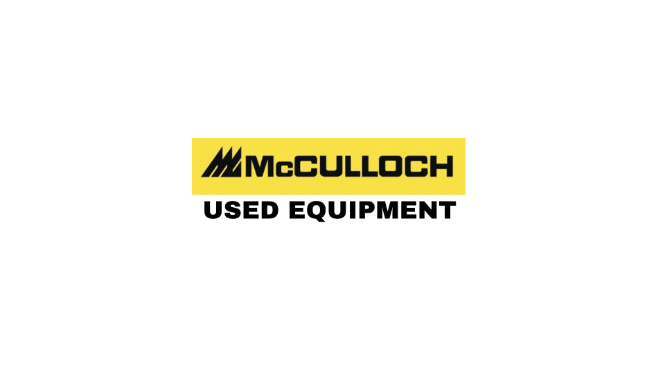 McCulloch Used Equipment