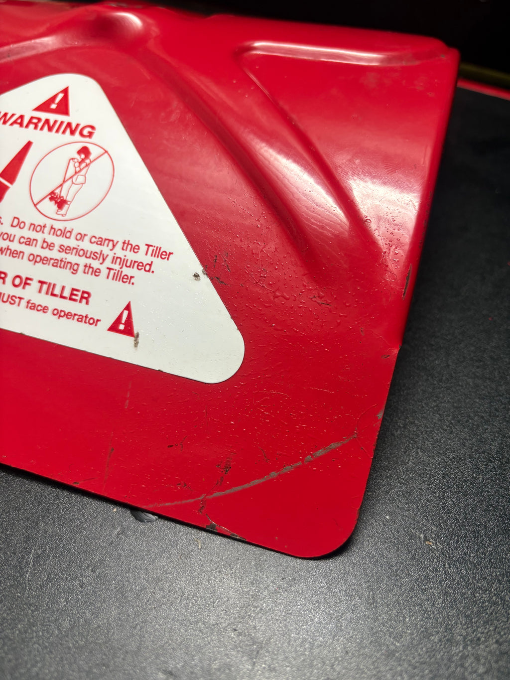 Mantis SV-4B Tiller Used Tine Guard - OEM Spare Part