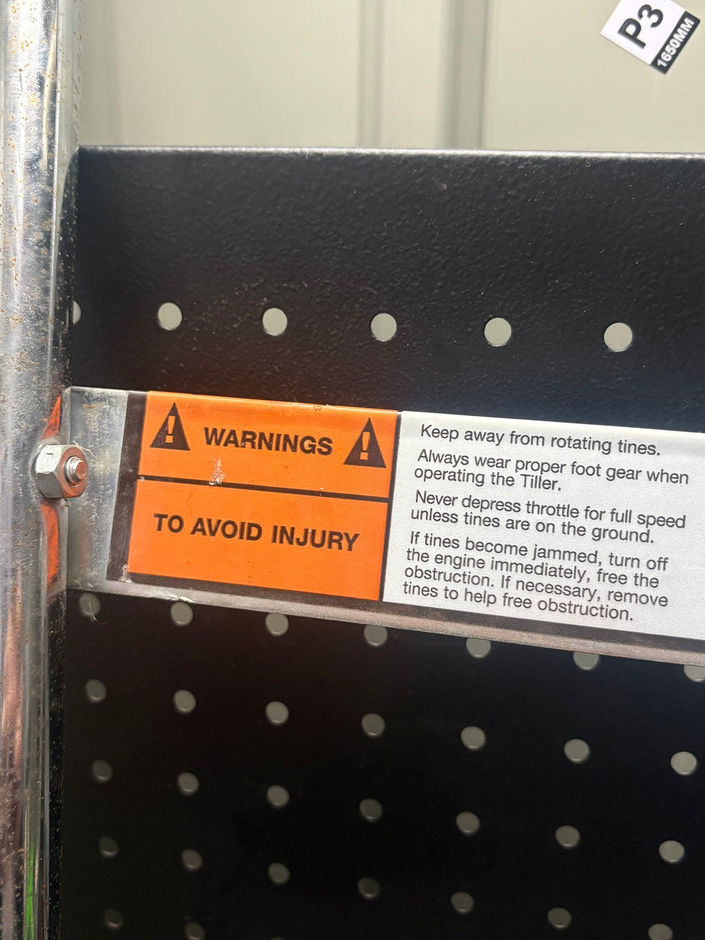 Mantis SV-4B Rotavator/Tiller Top Half Handle Bars - Throttle And Cable - Kill switch - Complete Assembly