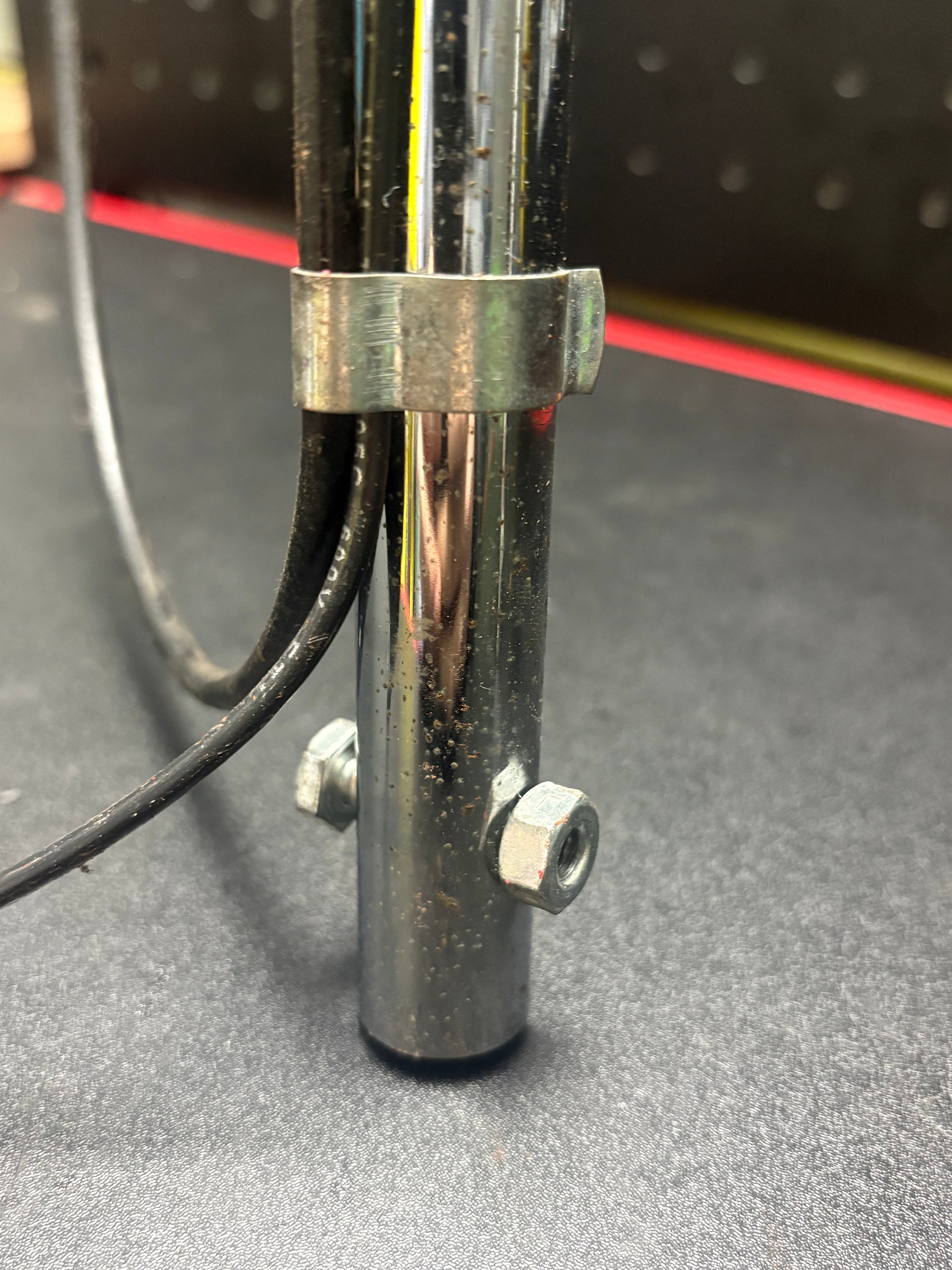 Mantis SV-4B Rotavator/Tiller Top Half Handle Bars - Throttle And Cable - Kill switch - Complete Assembly