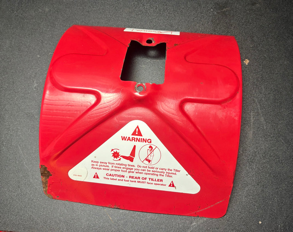 Mantis SV-4B Tiller Used Tine Guard - OEM Spare Part