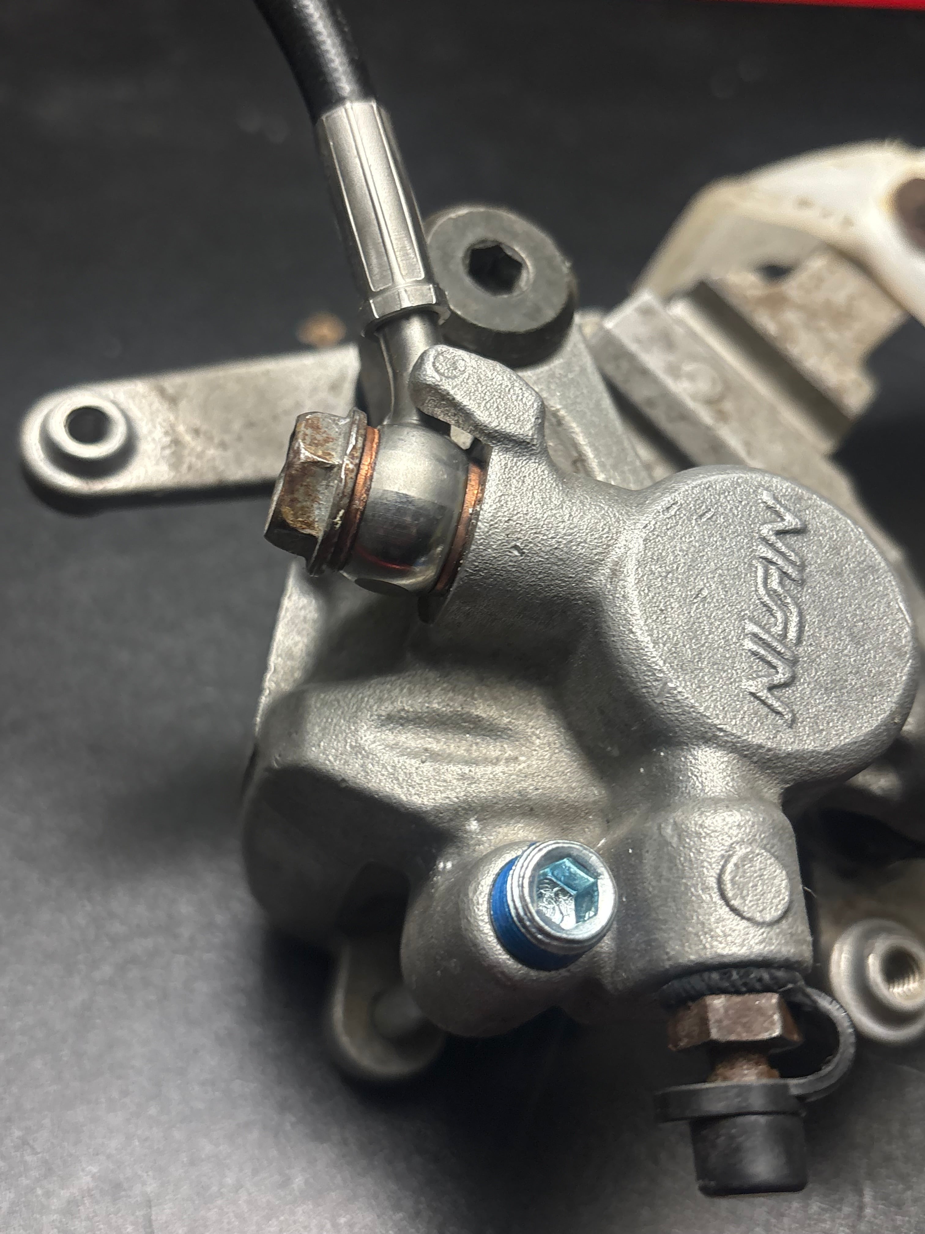 Used Kawasaki KX250F & Suzuki RMZ250 Complete Rear Break Assembly 2004-2005