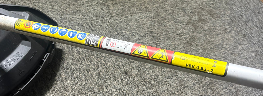 ParkSide PBK 4 B3 51.7cc Petrol Strimmer Lower Shaft And String Guard