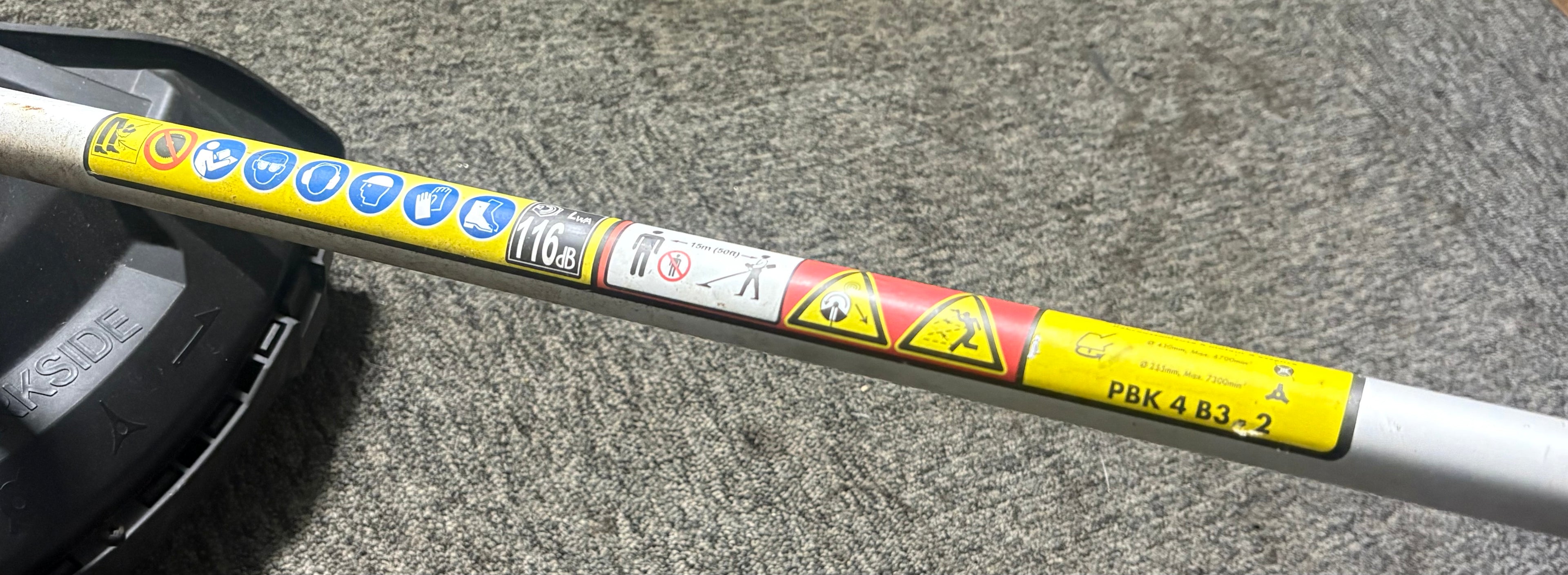 ParkSide PBK 4 B3 51.7cc Petrol Strimmer Lower Shaft And String Guard