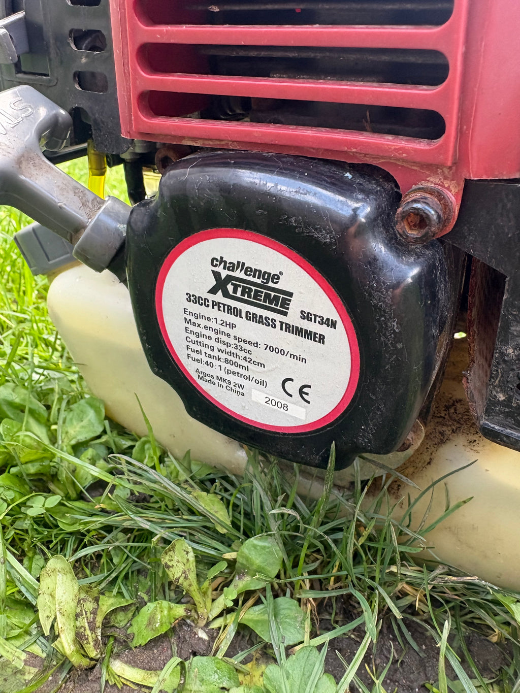 Challenge Extreme SGT34N 33cc 2 Stroke Petrol Strimmer - Runs And Works Well