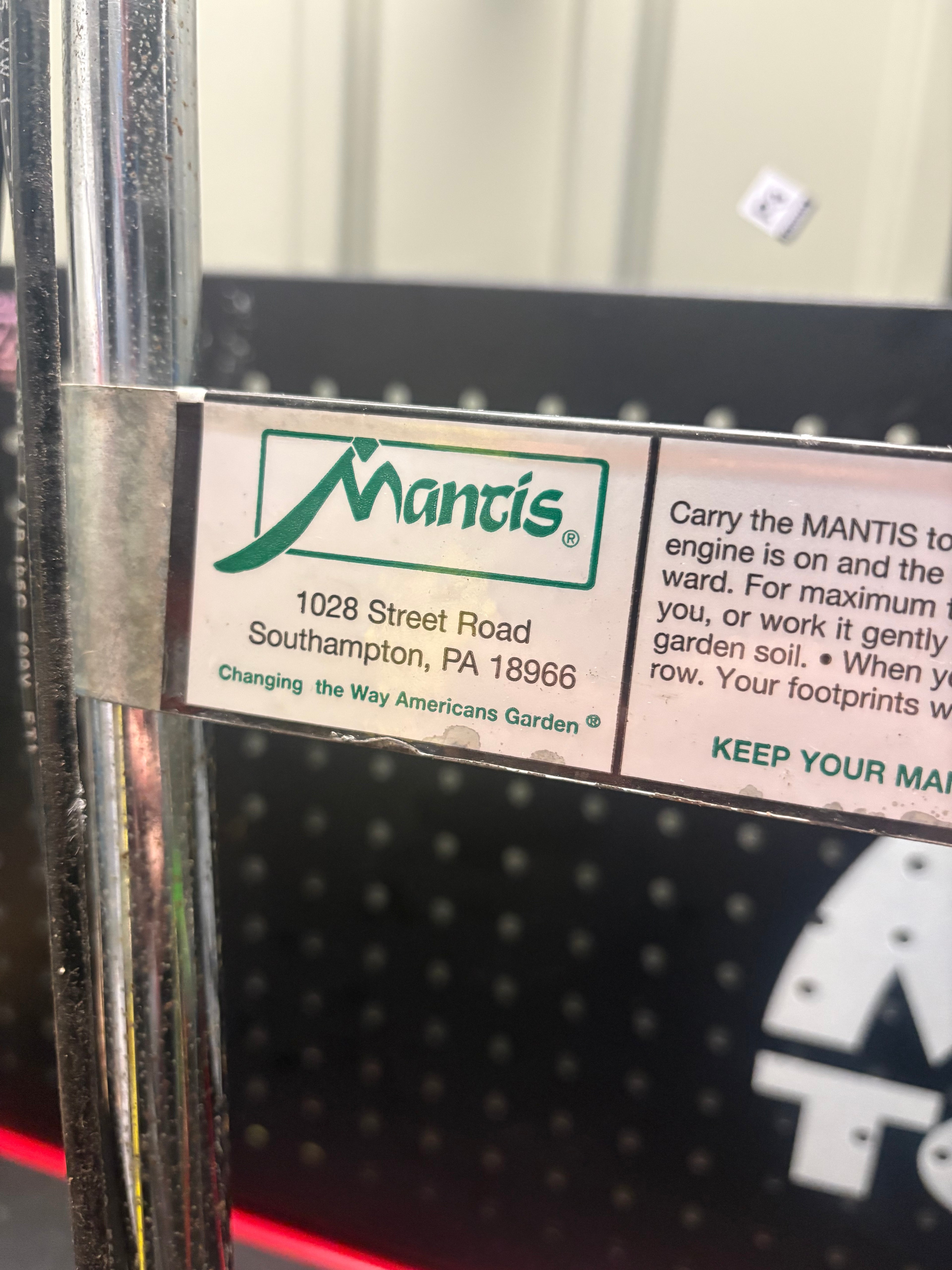 Mantis SV-4B Rotavator/Tiller Top Half Handle Bars - Throttle And Cable - Kill switch - Complete Assembly