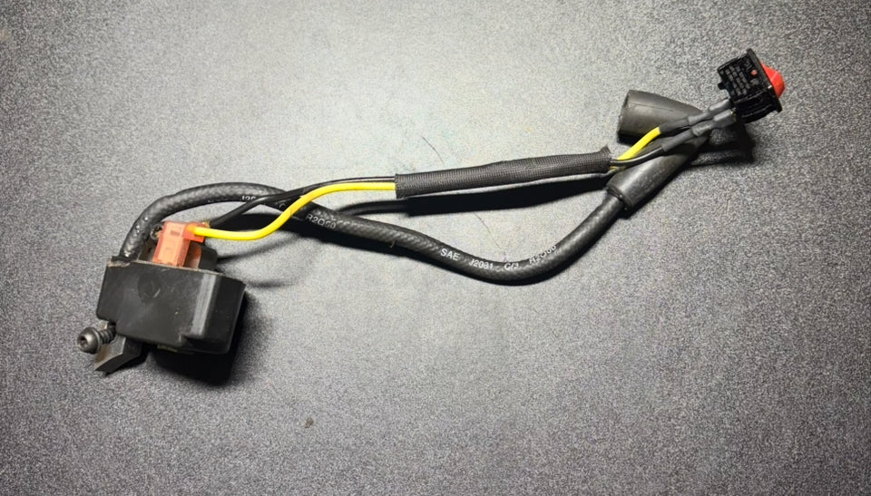 McCulloch Mac 335 Chain Saw Ignition Coil & Kill Switch - OEM Spare Part - Used
