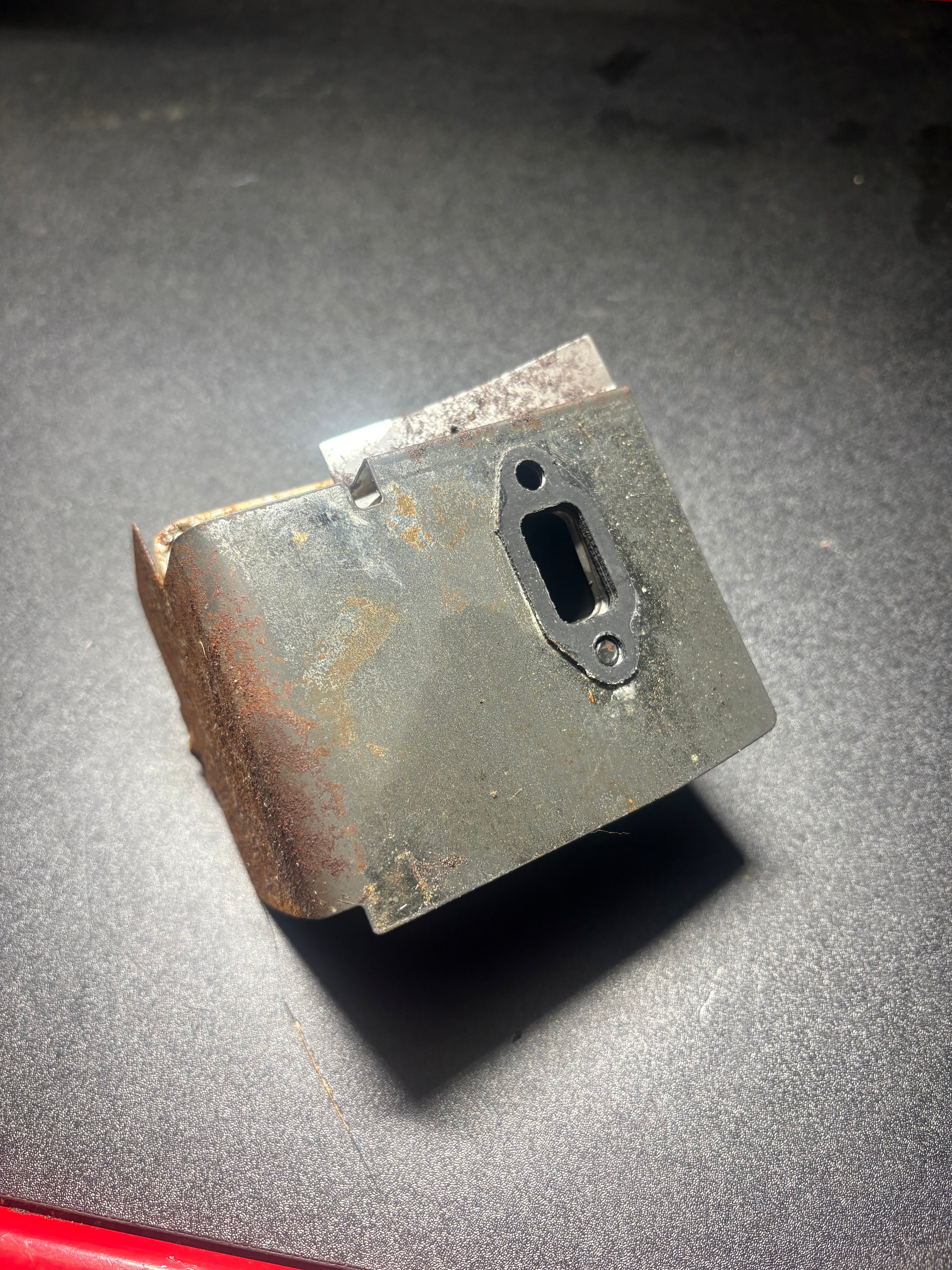 Mantis SV-4B 21cc Petrol Rotavator/Tiller Used OEM Exhaust