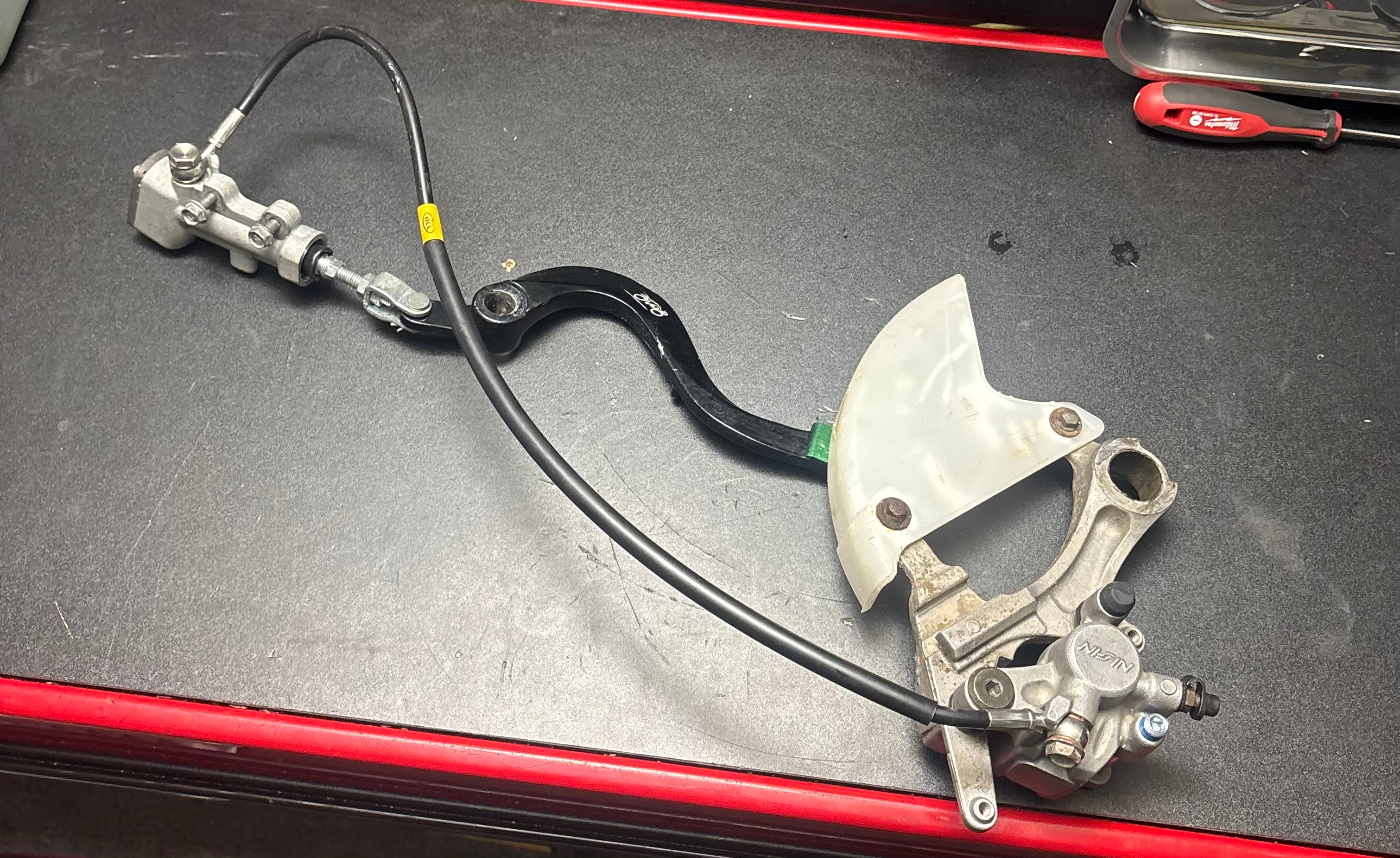 Used Kawasaki KX250F & Suzuki RMZ250 Complete Rear Break Assembly 2004-2005