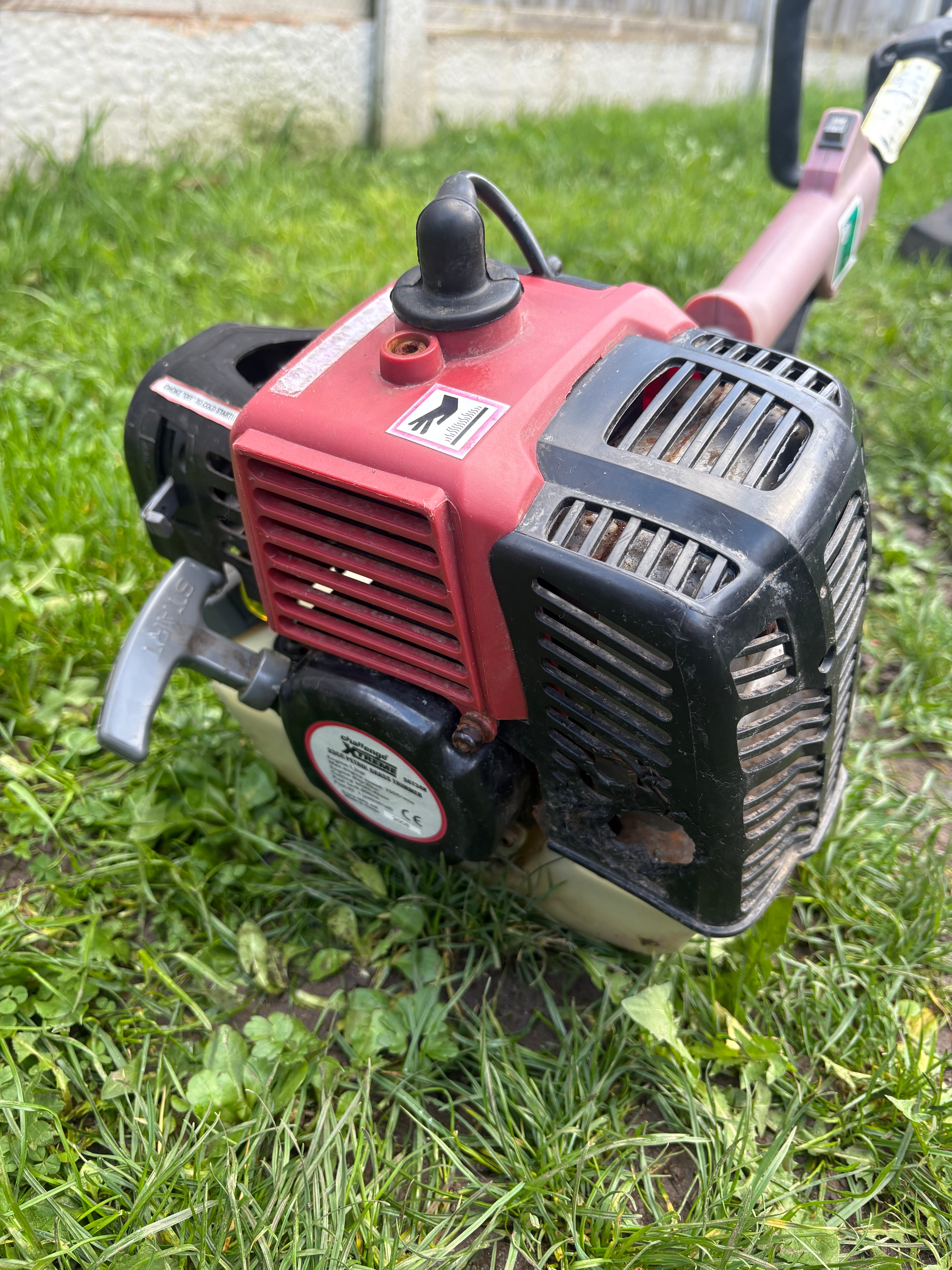 Challenge Extreme SGT34N 33cc 2 Stroke Petrol Strimmer - Runs And Works Well