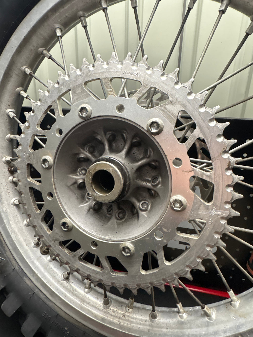 Kawasaki KX250F 04-05 KX125 03-05 KX250 03-05 OEM 110-90-19 Inch Rear Wheel