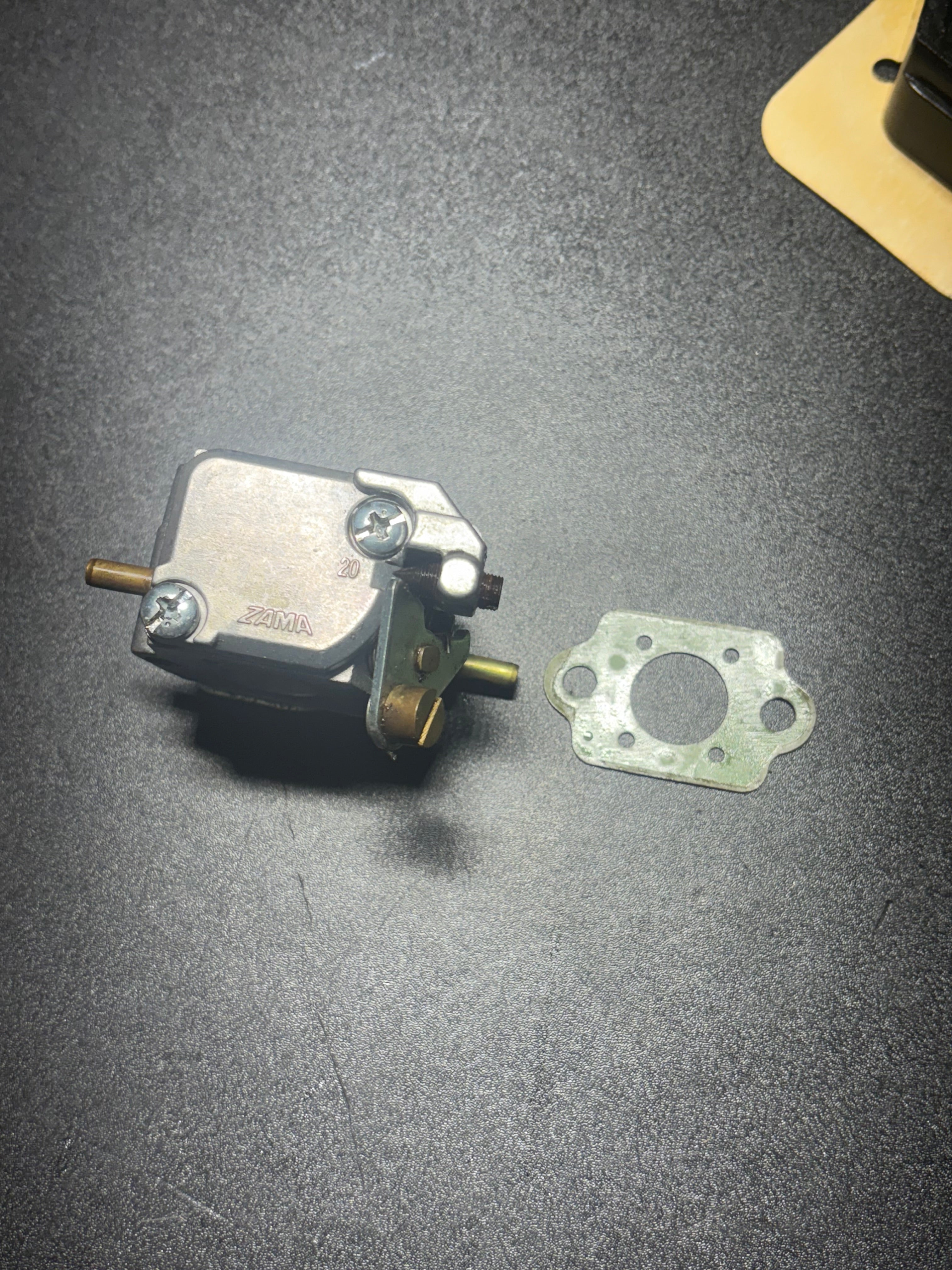 Mantis SV-4B 21.2cc Petrol Rotavator/Tiller Intake / Carb Assembly